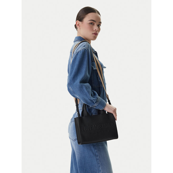 Torebka LOVE MOSCHINO JC4044PP1OLE0000 Czarny -