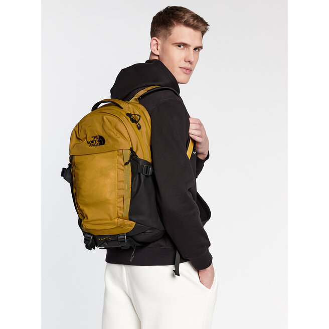 zaino north face nero e giallo