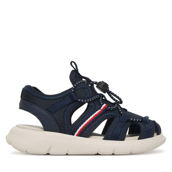 Sandały Tommy Hilfiger T1B2-34385-1591 Granatowy - chłopięce