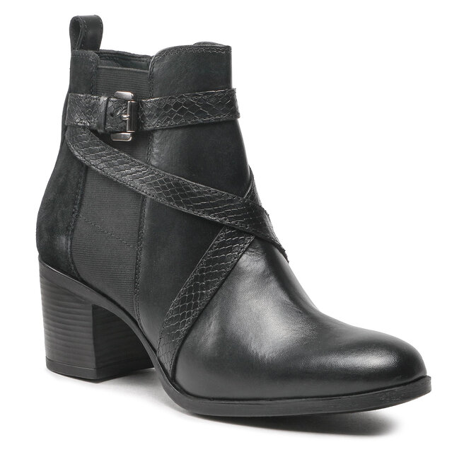 Botines D New Asheel B 04341 Black | zapatos.es