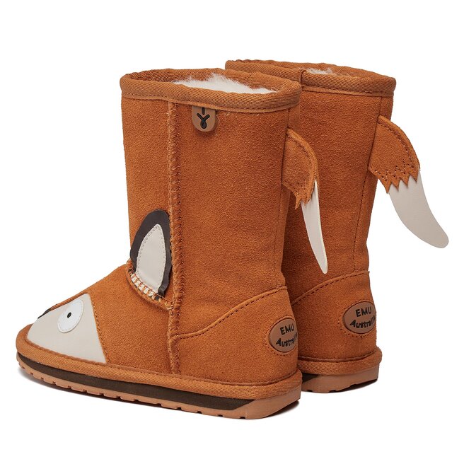 EMU Australia Boty EMU Australia Fox K12074 Burnt Orange