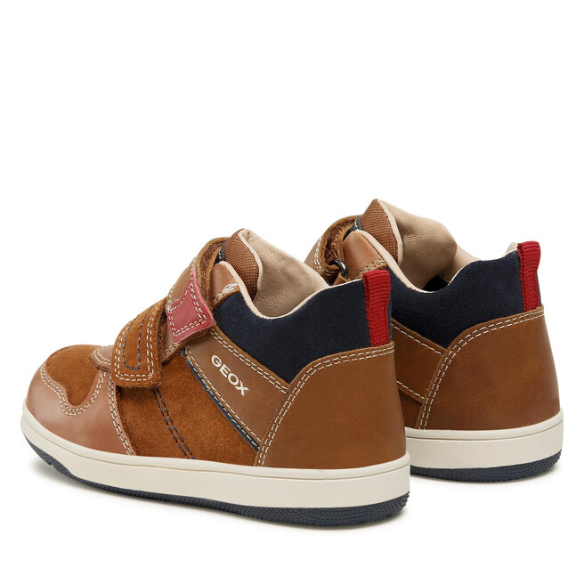 Geox Bakancs Geox B New Flick B. A B161LA 022ME C6381 S Lt Brown/Navy
