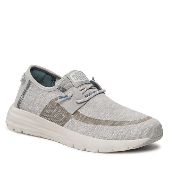 Zapatillas Hey Dude Sirocco Dual Knit 40184 007 Light Grey