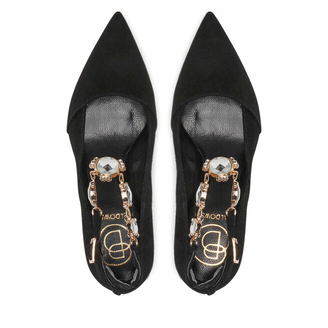 Baldowski Stilettos Baldowski D03803-2835-002 Zamsz czarny