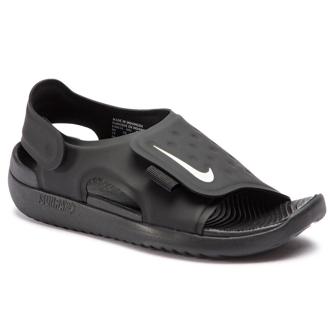 rumor Hueso Rebaja Sandalias Nike Sunray Adjust 5 (GS/PS) AJ9076 001 Black/White •  Www.zapatos.es