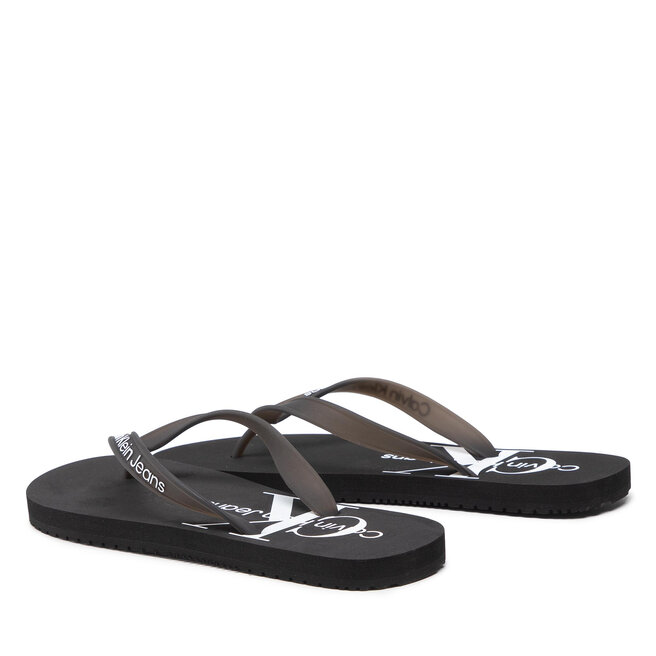 Calvin Klein Jeans Джапанки Calvin Klein Jeans Beach Sandal Monogram Tpu YM0YM00055 Black 00X