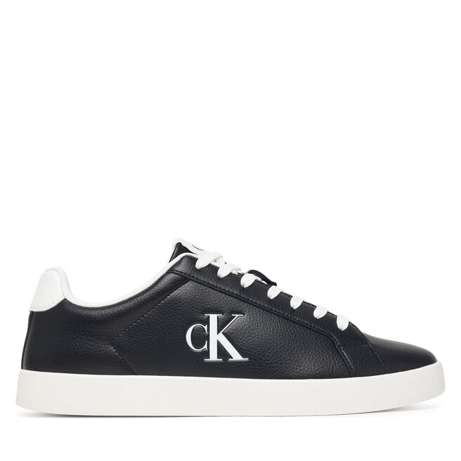 Sneakersy Calvin Klein 3 Cupsole Derby Pu Tmb HM0HM02331 Czarny