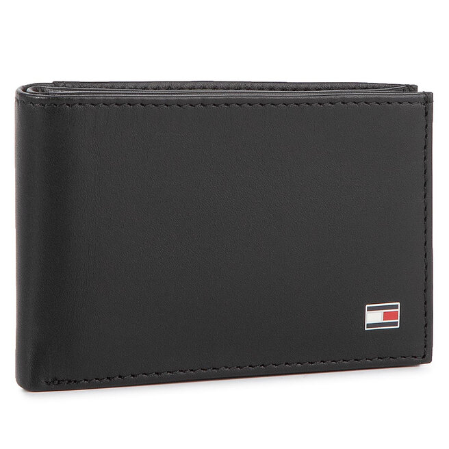 Μεγάλο Πορτοφόλι Ανδρικό Tommy Hilfiger Eton Mini Cc Flap&Coin Pocket AM0AM00671/83369 002