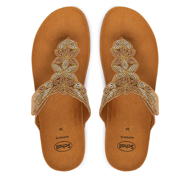 Japonki Scholl Otranto Flip-Flop MF00695 Brązowy -