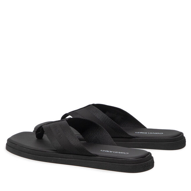 Calvin Klein Σαγιονάρες Calvin Klein Leather Thong Wb HM0HM00464 Ck Black BEH