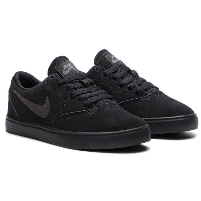 Batai Nike Sb Check Suede (GS) AR0132 001 Black/Black Anthracite •  Www.eavalyne.lt