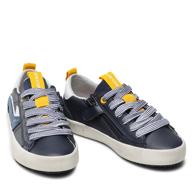 Geox Sneakers Geox J Alonisso B. B J252CB 08522 C0657 M Navy/Yellow