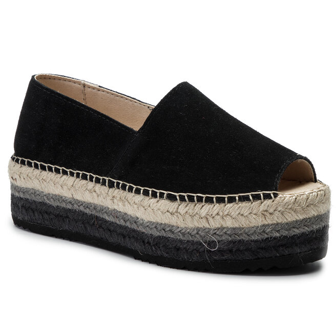 Espadrillas nere platform best sale