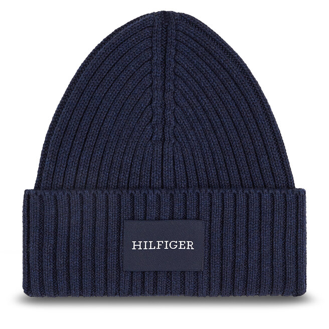 Czapka Tommy Hilfiger Monotype - Granatowy