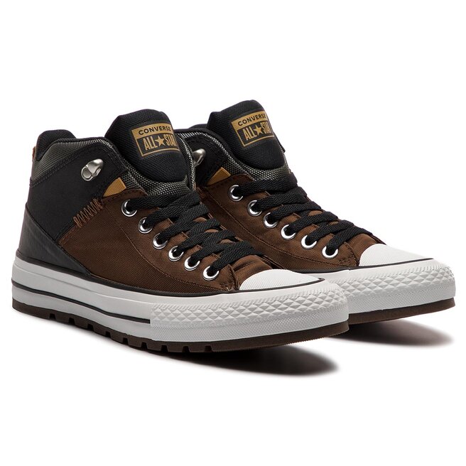 Sneakers Converse Ctas Street Boot Hi 161469C Chestnut Brown Black