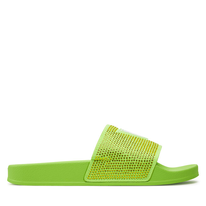 Klapki Guess E4GZ25 - Zielony