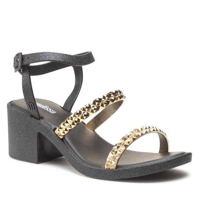 Sandale Melissa Glowing Heel Ad 33824 Black/Caramel AL615