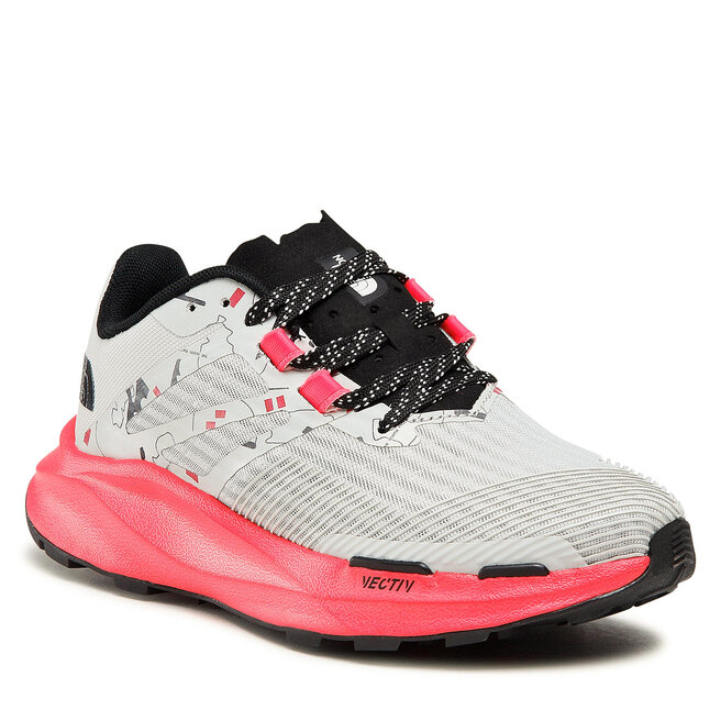 Pantofi The North Face Vectiv Eminus NF0A5G3M6771 Tnf White Trail arkr Print/Brilliant Coral arkr imagine noua