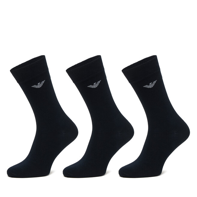 Skarpety długie Emporio Armani Underwear EM000554 AF14446 MB082 Niebieski - męskie