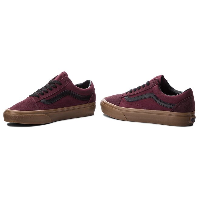 Tenis vans guinda deals