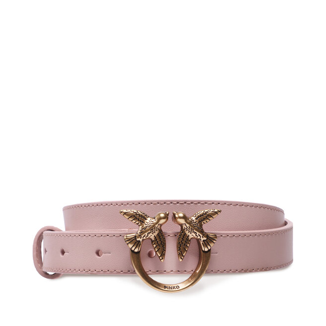 Pasek Damski Pinko Love Berry H2 Belt PE 23 PLT01 100143 - Różowy