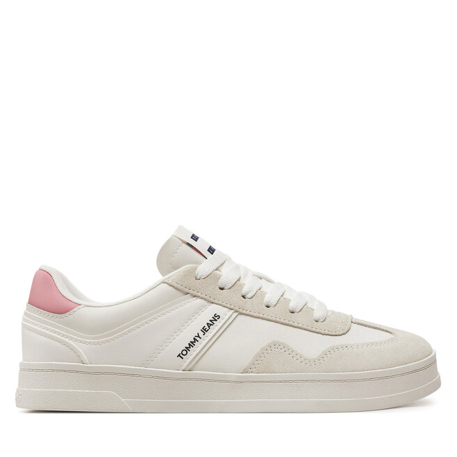 Sneakersy Tommy Jeans Tjw Court Sneaker - Écru