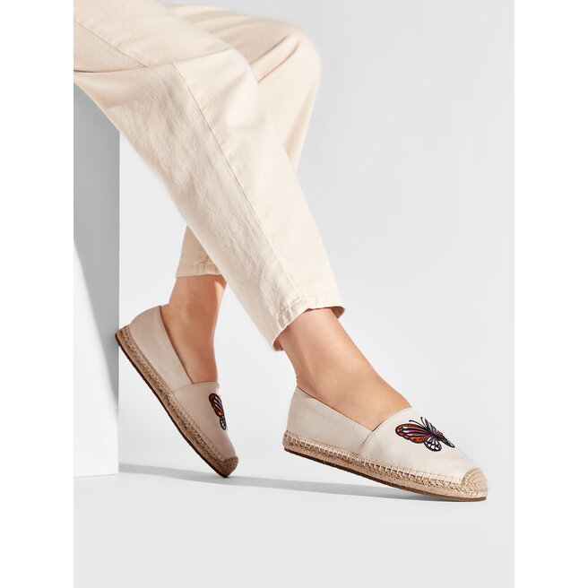 Kate Spade Espadrile Kate Spade Aflutter K7677 Parchment