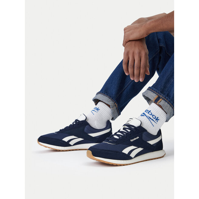 Sneakersy Reebok CEO-MODA AR30315MDCT Granatowy - męskie
