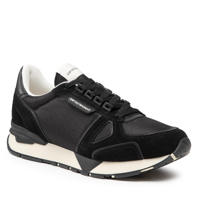 Sneakers Emporio Armani X4X544 XM727 A083 Black/Black/Black A083 imagine noua gjx.ro