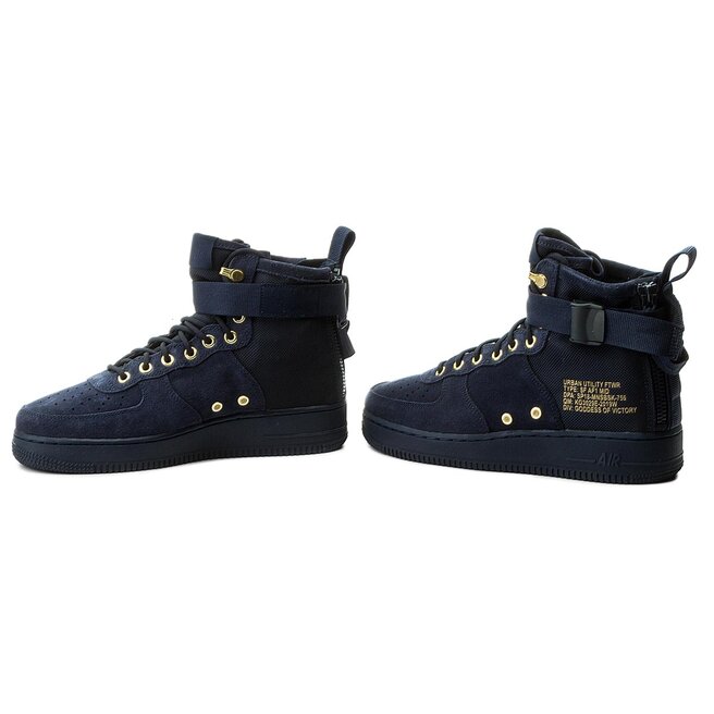 Nike sf air force 1 obsidian top