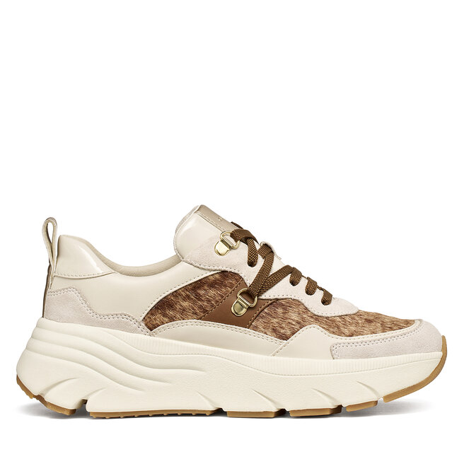 Sneakersy Geox D Diamanta D36UFE 0QS22 C1S5V Biały