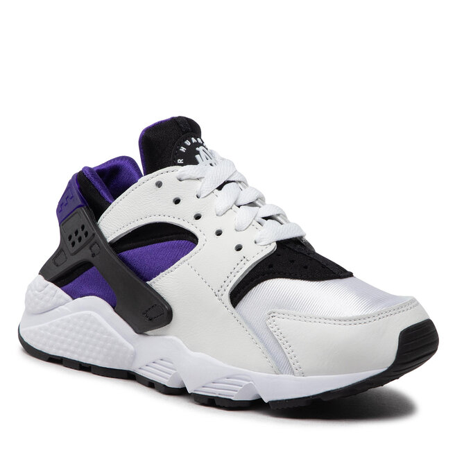 Pantofi Nike Air Hurache DH4439 105 White/Black/Electro Purple