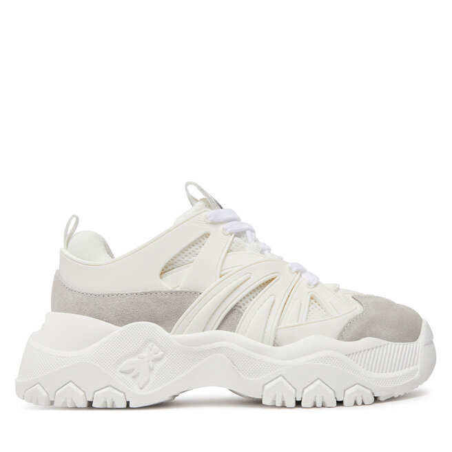 Sneakersy Patrizia Pepe - Écru