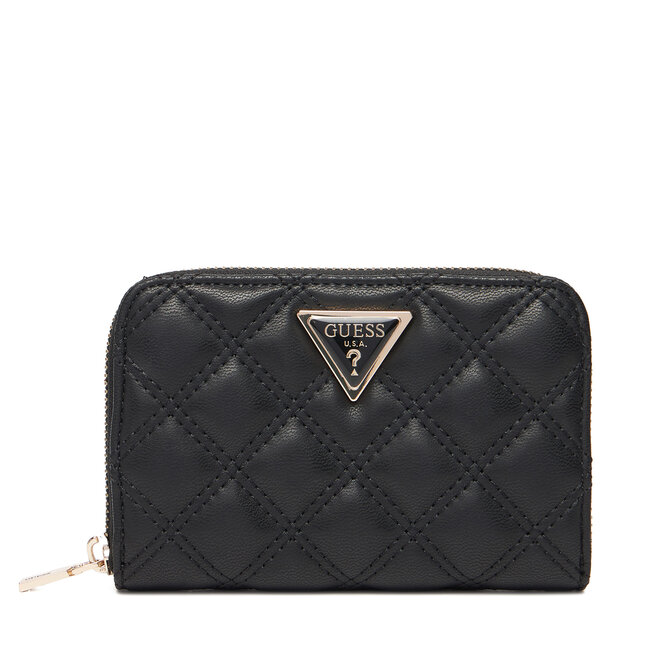 Duży Portfel Damski Guess Giully II Slg SWQG96 - Czarny