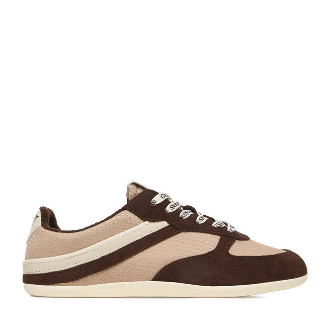 Sneakersy Guess Jeans EO-GJ2128 Brązowy ciemny - kobiece