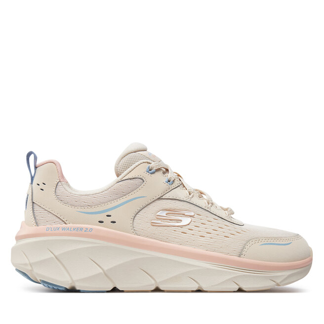 Sneakersy Skechers D'Lux Walker 2.0-Daisy Doll - Beżowy