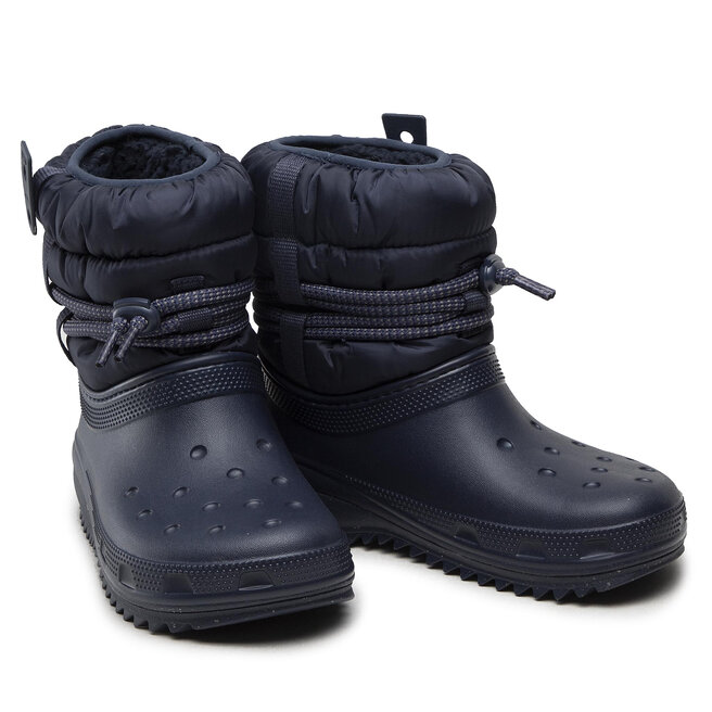 Crocs Cizme de zăpadă Crocs Classic Neo Puff Luxe Boot W 207312 Navy