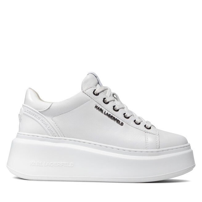 KARL LAGERFELD Sneakersy KARL LAGERFELD KL63515 White Lthr/Mono