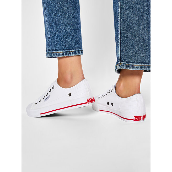 Big Star Shoes Plátenky Big Star Shoes HH274269 White