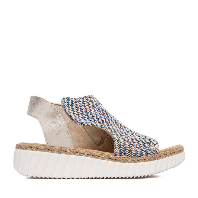 Sandały Rieker CEO-69284-90 Niebieski - kobiece