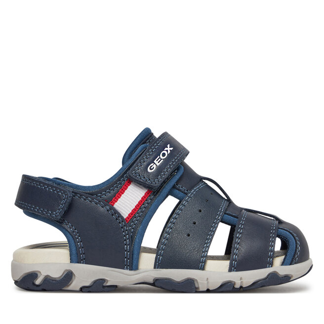 Sandały Geox B Sandal Flaffee Boy B4559B 08515 - S Granatowy