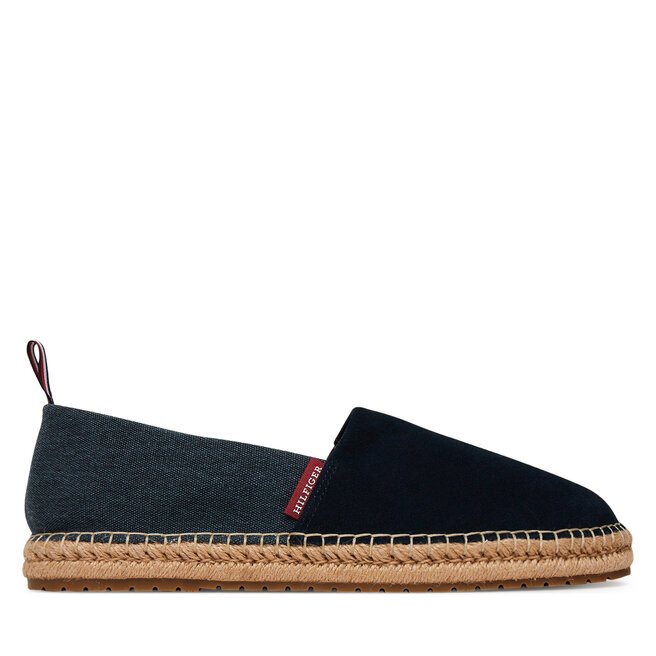 Espadryle Tommy Hilfiger Hilfiger Flex Mix Espadrille - Granatowy
