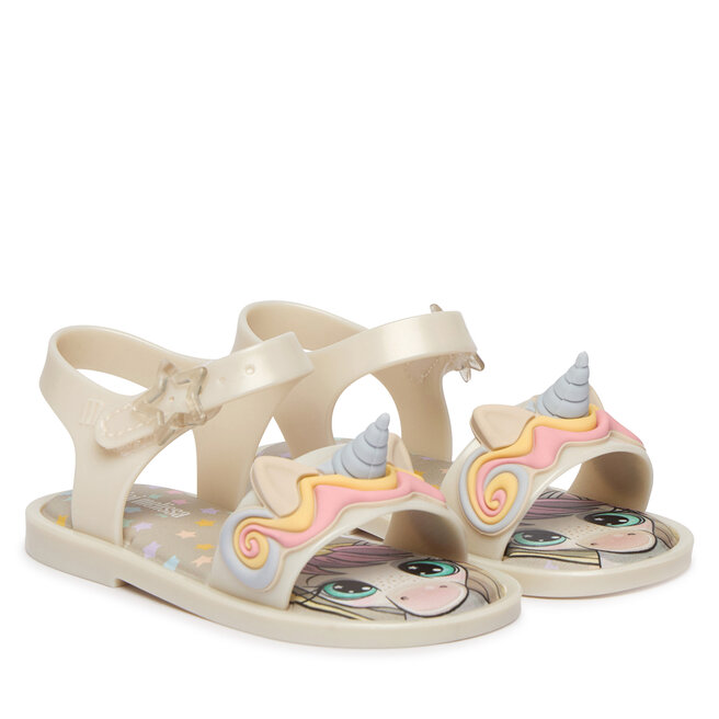 Sandały Melissa Mini Melissa Mar Sandal Uni Bb 37827 Beżowy - dziewczęce