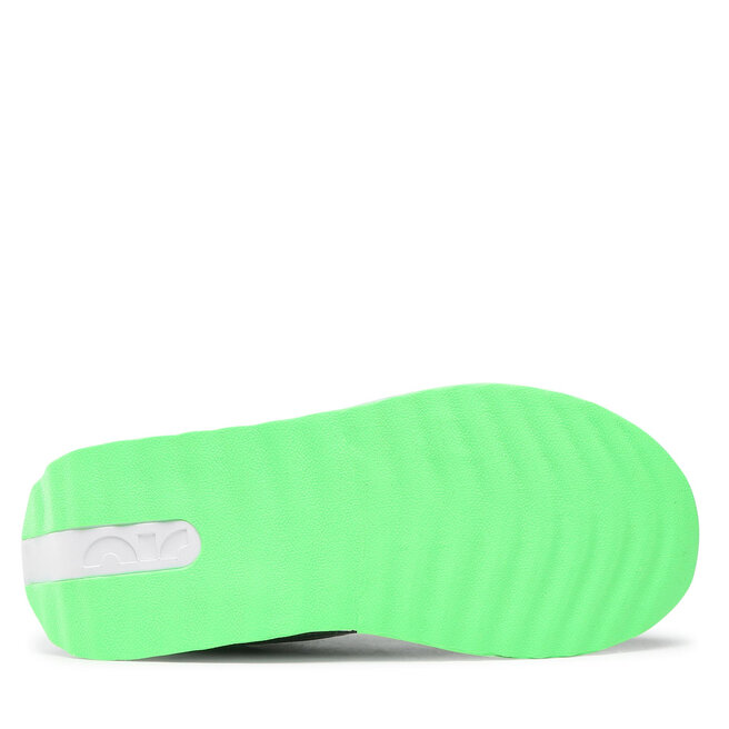 Nike Boty Nike Air Max Dawn (Gs) DH3157 001 Black/Chrome/Green Strike
