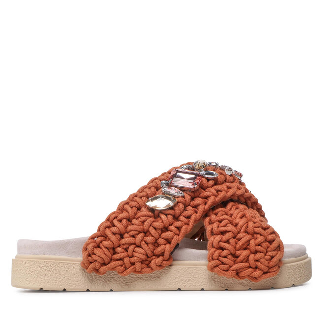 Inuikii Παντόφλες Inuikii Woven Stones 70104-006 Brown
