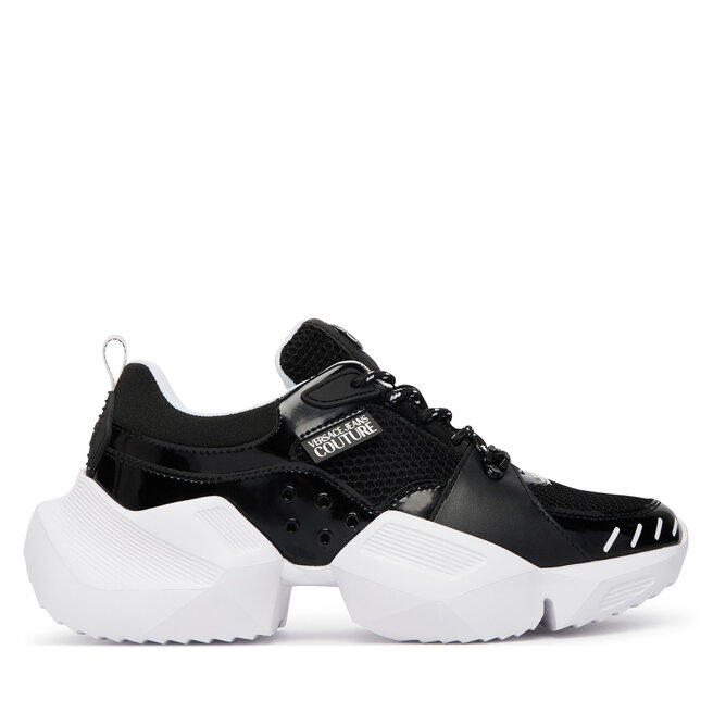 Sneakersy Versace Jeans Couture 80YA3SU4 ZSD89 Czarny - męskie