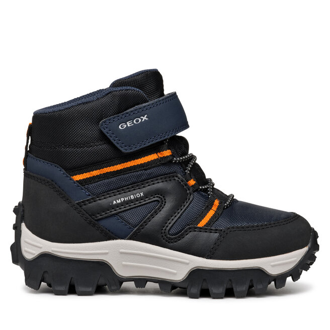 Kozaki Geox J Himalaya Boy B Abx J46FRD 050FU - M Granatowy