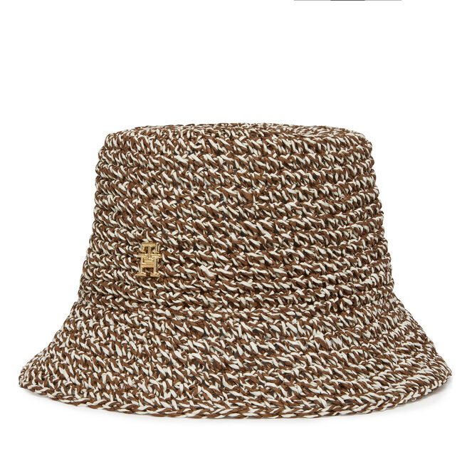 Kapelusz Tommy Hilfiger Premium Beach Bucket - Beżowy