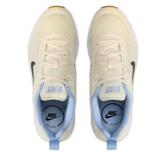 Nike Обувки Nike Wearallday CJ1677 110 Coconut Milk/Black/White
