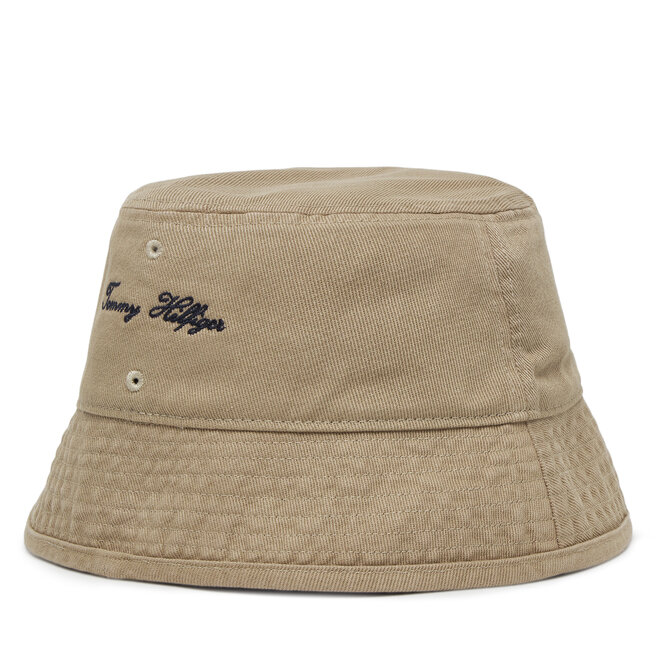 Kapelusz Tommy Hilfiger Seasonal Flag Bucket - Beżowy